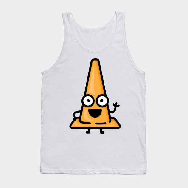 Friendly Neighborhood Cone Tank Top by hoddynoddy